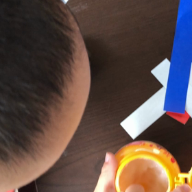 輪飾つくれるようになったねの画像