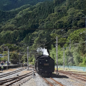 2回目の長瀞Ⅲ：SL動画の画像