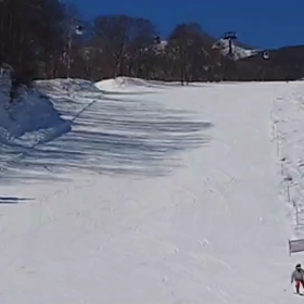 スピードを出して滑りました⛷️の画像