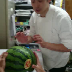 スイカ割り(*´ω｀*)の画像