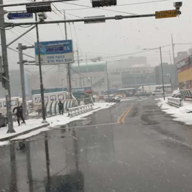 ソウルは今日は雪の画像