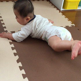 ずり這いの画像