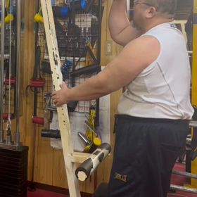 ギックリ腰でも補強トレーニングの画像