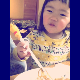 お箸デビュー。の画像
