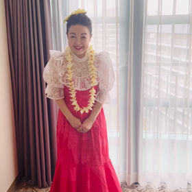 湘南辻堂フラ教室　フラのステップ　『ヘラ』の画像