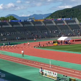 女子100m決勝の画像
