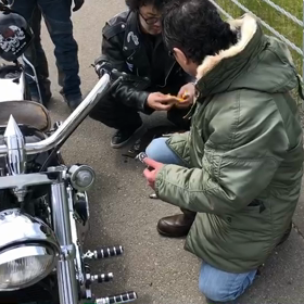 札幌chopper chuckyツーリングの画像