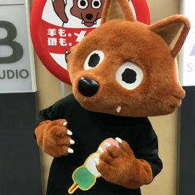 山口もえさんに、参考にしてもらいたいウルフィの投げキス！の画像