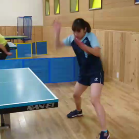 卓球のお客様の画像