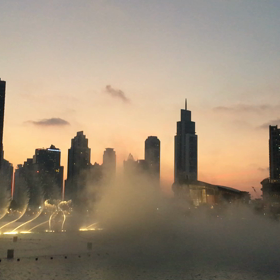 ドバイ ファウンテンの画像