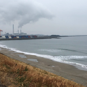 只今の仙台新港の画像