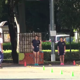 選考会女子 ゴール付近⑤の画像