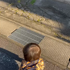 孫のご近所あいさつの画像