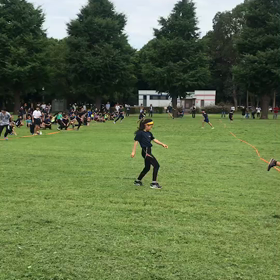 10色リレー バトン渡し⑩の画像