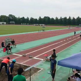 川越市民体育大会走り幅跳び②の画像