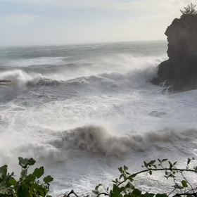 佐渡 台風17号接近の画像