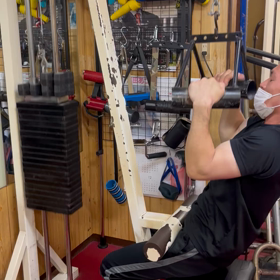 垣本君107.5kgプルダウンの画像