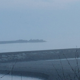 6月26日千葉北、東浪見の朝の波の画像