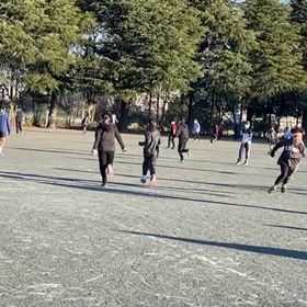 12月24日 バトン鬼ごっこ①の画像