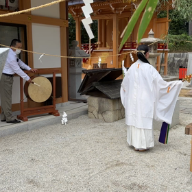 湯炊きの神事の画像