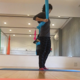 シルクドソレイユのパフォーマンスに挑戦。の画像