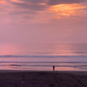 9月2日千葉北、東浪見の朝の波の画像