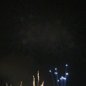 地元の花火大会の画像