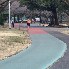 多摩湖練習ゴール⑥の画像