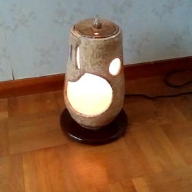 水の流れの影と音を見て聞いての画像