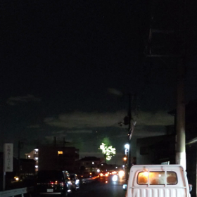 久米田池まつりの花火の画像