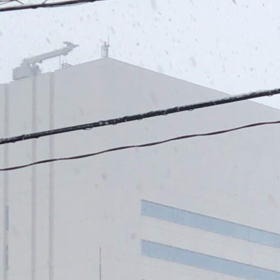雪景色/船橋フェイスびるの画像