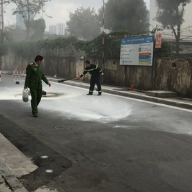 ベトナムの消防訓練の画像