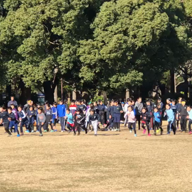 航空公園練習 学年別ダッシュ①の画像