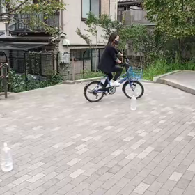 幼児に混じっての画像