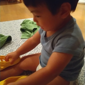 レトロゴムスリッパ。の画像