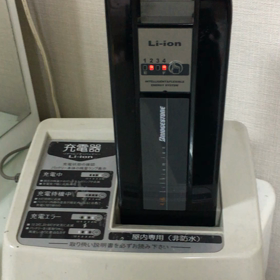 自転車の充電池が壊れた、、の画像