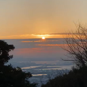 賀正　初日の出の画像