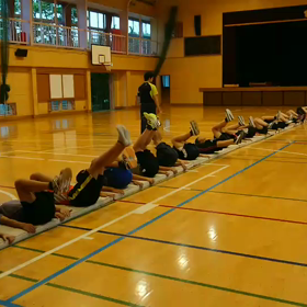 体幹トレーニング①の画像