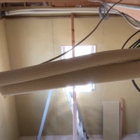 部屋天井下地/点検口/断熱材の画像