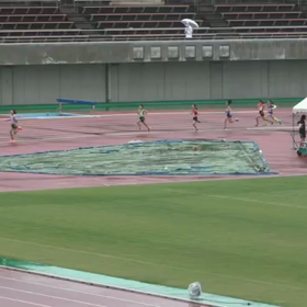 ６年女子1000m３組目②の画像
