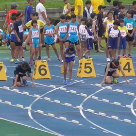 女子100ｍビデオ動画⑩の画像