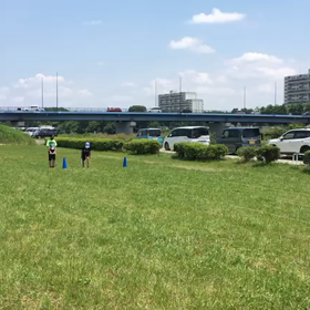 Ｂチームバトン練習⑭の画像