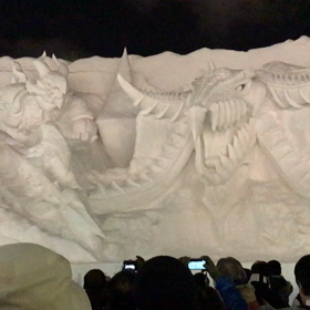 雪まつり 2018 動画の画像