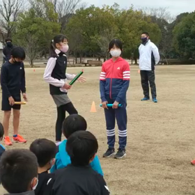 長距離記録会後のリレー⑬の画像