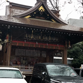 雪が降ってます！の画像