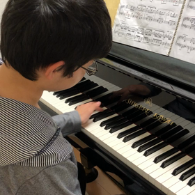 中2 中間テストの最中の画像