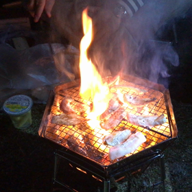 バーベキューの醍醐味の画像