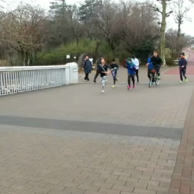 ペース走(１組目)スタートの画像