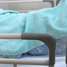 病院での音楽療法の画像