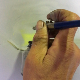 エアーブラシを使ってみた。の画像